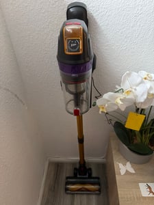 BuTure Akku Staubsauger, 450W 38KPa Staubsauger Kabellos mit Automodus, Leiser Akkusauger Bis zu 55 Min. Kunden-Foto 1