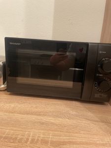 Sharp YC-NS203E-B schwarz Mikrowelle Kunden-Foto 1