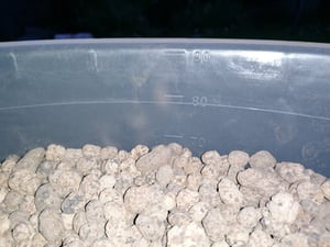 Blähton 8-16 mm 60L Tongranulat für Hydrokultur Innenraumbegrünung und Drainage Tongranulat Pflanzsubstrat 60L Kunden-Foto 2