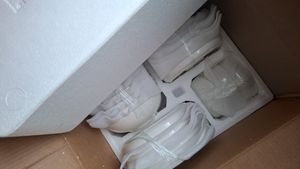MALACASA, 48-tlg. Geschirrset aus Porzellan, Kombiservice, Tafelservice mit Speiseteller, Dessertteller, Suppenteller und Schale, cremeweiß Kunden-Foto 1