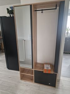 Armoire d’entrée ATHERIA – chêne artisan Photo du client 1