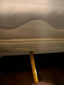 Matratze 160x200 cm orthopädisch Kaltschaum HR-Schaum Visco Memory H3 H4 ca. 24 cm Höhe atmungsaktiv Bezug waschbar für Allergiker SELECT MAX DOUBLE Kunden-Foto 10