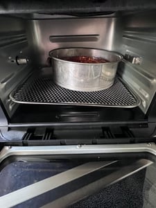 GOURMETmaxx Friggitrice digitale ad aria calda XXL Friggitrice ad aria calda 12 litri Forno Grill Friggitrice Cottura delicata a basso contenuto di grassi senza olio  Airfryer riteuse Foto del cliente 3