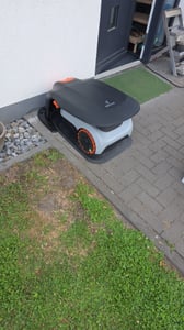 Segway Garage M, Přístřešek pro robotickou sekačku, Segway, Navimow H Series/Navimow H2 Series/Navimow i2 Series, Černá, Oranžová, 595 mm, 720 mm Fotografie od zákazníka č. 1
