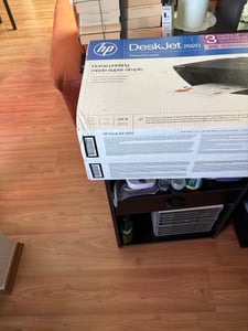 HP DeskJet Plus 4120 Wireless All-in-One Farbe Drucker, Instant Ink; Kopierer, Scanner, Thermal Inkjet, Farbdruck, 4800 x 1200 DPI, Farbkopieren, Farbscan, A4 Kunden-Foto 1