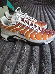 Nike TN x One Block Down Air Max Plus "Reverse Cognac Down Chutney" FZ3308-700, Größe: 44 Foto del cliente 3