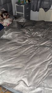Welldora Komfort Bettdecke 135x200 Winter - 100% Extraweiche Federn & Daunen - Allergiker Decke - Dicke extrawarme Winterdecke Daunendecke, Kunden-Foto 1