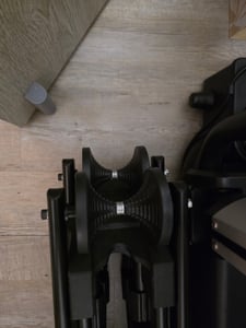Jayseuw Support vélo au sol Pliable acier carbone pour vélos de 20" à 29 Photo du client 1