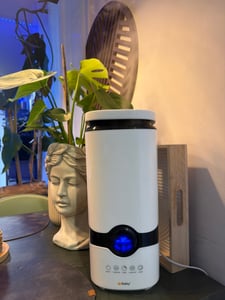 Ruhhy 22739 Ultrasoon luchtbevochtiger met ionisator, 4 liter, wit Klantenfoto 1