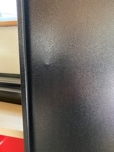 vidaXL Armadio porta attrezzi a 2 ante in acciaio 90x40x180 cm nero/rosso Foto del cliente 2