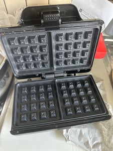 GOURMETmaxx Waffeleisen Belgische Waffeln 750W Kunden-Foto 1