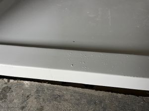 Duschwanne 100x70 Duschtasse 70x100 mit Füsse und Schürze Kunden-Foto 1