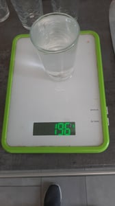 Set di 8 bicchieri da 200 ml: Vetro spesso, Decorazione impressionante Foto del cliente 1