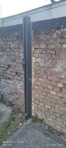 markiza boczna tillvex® 200x400 cm antracytowa, wysuwana i nieprzezroczysta | osłona balkonu, ogrodu i tarasu | roleta boczna z uchwytem ściennym | osłona przeciwsłoneczna ze stali nierdzewnej | markiza przeciwwiatrowa Zdjęcie produktu od klienta nr 4