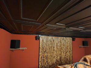 3D-Wandpaneele Kaschmir | Dekorative Deckenpaneele aus Polystyrol | 100 x 50 cm | 16 Stück | Moderner geometrischer Stil Kunden-Foto 8