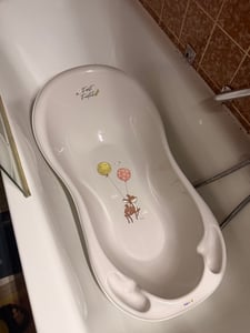 Badewanne groß 102 cm Forest Fairy Beige Kunden-Foto 1