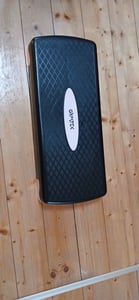 Gymtek® Stepper aérobic, planche de step, stepbench, step trainer, stepper fitness - 2 étapes - appareil de fitness pour la maison, home gym, workout, crossfit Photo du client 1