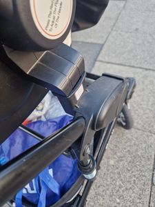GaGaDumi Florida Kinderwagen 3 in 1 Komplettset mit Autositz - Baby Stroller - Kombikinderwagen 3 in 1 Komplettset Voll-Gummireifen - Wickeltasche Kunden-Foto 3