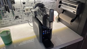 ECG FORZA 9800, Softeis-Maschine, Grau, Silber, LCD, 1 m, Kunststoff, Edelstahl, 1,8 l Kunden-Foto 2