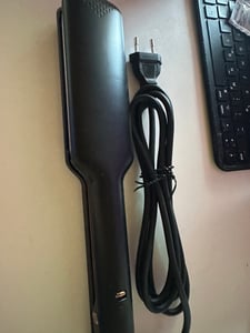 Glätteisen Breit 50mm,Haarglatter Breit,100-230°C, LCD-Display,Keramikbeschichtung Haarglätter,30s Schnellaufheizung für dickes, krauses  langes Haar Kunden-Foto 3