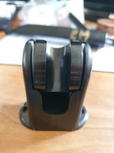 tecuro Brausehalter Wandhalter für Handbrause - Kunststoff verchromt Kunden-Foto 2