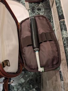 Kulturbeutel Stockholm, Kulturbeutel Leder für Herren große wasserdichte Reise-Kulturtasche, Bade Kosmetiktasche mit einem Nass-Trockenbeutel Kunden-Foto 1
