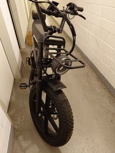 E-Bike Cityrad E6-3.0 Elektrofahrrad 20” x 4 Damen u. Herren Pedelec 720Wh Max.108KM Kettenschaltung, Heckmotor, 720 Wh, Pedelec, Elektrofahrrad Kunden-Foto 1