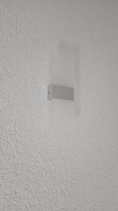 Peviasot 2 Stueck LED Wandleuchte innen 12W Modern Wandlampe Acryl Wandbeleuchtung fuer Wohnzimmer Schlafzimmer Treppenhaus Flur,Warmweiss Kunden-Foto 3
