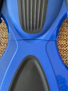 Deltaflossen mit Gürtel 36/40 blau Kunden-Foto 1
