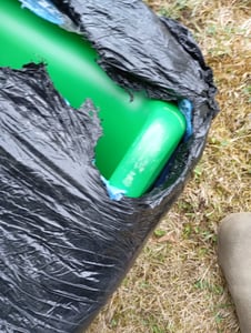 Große Gartenschaukel für 6 Kinder – Höhenverstellbare Seile und Anker, grün Kunden-Foto 1