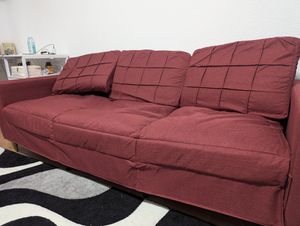 vidaXL 2-Sitzer-Sofa Creme 140 cm Stoff Kunden-Foto 1