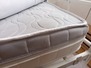Relaxsan Duo-Matratze 140 x 200 cm, H4-H5, Höhe 18 cm, atmungsaktive 2 Schaummatratze, 4-Griff-Wendematratze mit unterschiedlichem Liegegrad Kunden-Foto 1