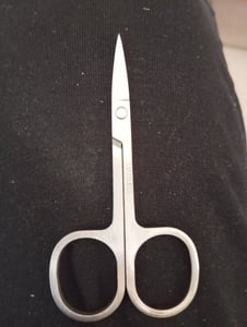 Nagelschere Edelstahl rostfrei | Fingenägel | Fußnägel | Nagelhautschere Kunden-Foto 1