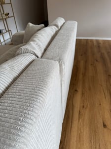 VENASI Ecksofa mit Schlaffunktion Hugo XL, Grün Cordstoff Kunden-Foto 15