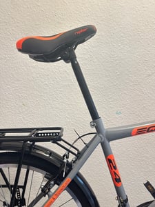 Kinderfahrrad 24' Zoll Cityfahrrad Jungenfahrrad Straßenzugelassen 24'rad Orange neu Kunden-Foto 2