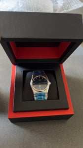 Zegarek Tissot PRX, 40 mm, niebieska tarcza, stal nierdzewna, mechanizm kwarcowy Zdjęcie produktu od klienta nr 1