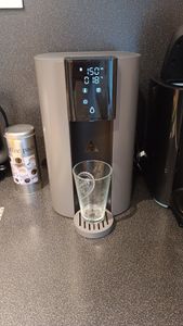 Waterdrop K19-H Sorfortheizung Heißwasserspender, Auftisch Umkehrosmoseanlage Mobil Kein Wasseranschluss, TDS Reduzieren, Kalkfreies Trinkwasser Kunden-Foto 3