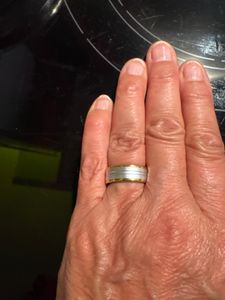 Fitorb Smart Ring Pro - Neptune Black Size 6 Anello fitness e salute, monitoraggio del sonno e dell'attività. Temperatura, stress, passi Foto del cliente 2