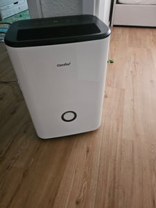 Comfee MDDF-20DEN7 Luftentfeuchter weiß 3 Liter Wassertank Timer Display Kunden-Foto 2