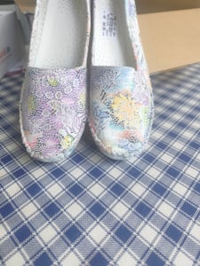 Gemini Damen Slipper weiß Größe 40 Kunden-Foto 2
