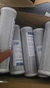 10x Wessper 10" filter s aktívnym uhlím pre reverznú osmózu, kokosová filtračná vložka, prívod vody a filtrácia častíc - 5 mikrónov Fotografia od zákazníka č. 4