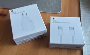 Apple iPhone 15 - 20w Ladegerät + 1m 60w Usb C to C kabel Kunden-Foto 2