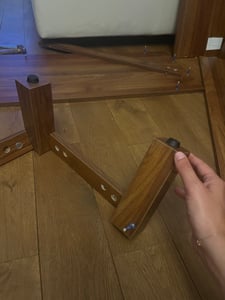 Tribesigns 5-stöckiger Schuhschrank mit runden Lamellentüren, 20 Paar Bauernhaus-Schuhschrank mit verstellbaren Regalen für Eingangsbereich, Flur Kunden-Foto 14