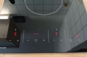KKT KOLBE Doppel Glaskeramikkochfeld 30 cm Autark | Glaskeramik | 3 kW | 2 Zonen | 9 Stufen | Rahmenlos | Timer | Restwärmeanzeige | Tastensperre | KF293 Kunden-Foto 1