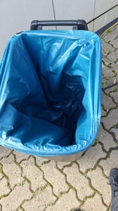 Prosperplast Wheeler Poubelle universelle Poubelle de 90 litres (Noir) Photo du client 1