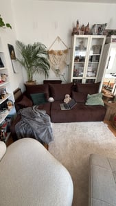 Masseno Ecksofa KOS PIK mit Schlaffunktion L-Form, Sofa mit Bettkasten, Wohnzimmersofa, Couch, Soffa, Bettsofa, Couchgarnitur- Blau, KRONOS 09 Kunden-Foto 1