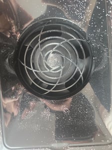 Tavolo per manicure COSTWAY con aspirazione elettrica della polvere, tavolo per unghie con 3 sacchetti raccoglipolvere, poggiapolsi e cassetti, tavolo per salone di bellezza su rotelle Foto del cliente 1