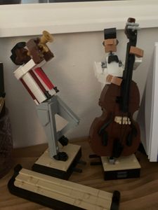 LEGO Ideas Jazz-Quartett, Set für Erwachsene, Geschenk für Musikliebhaber mit Band Figuren und Klavier, Kontrabass, Trompete & Schlagzeug 21334 Kunden-Foto 1