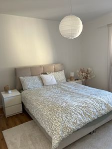 Bett "Square" - 180 x 200 cm - Beige Kunden-Foto 1