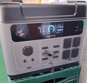 OUKITEL P2001 Plus Tragbares Netzteil 2400W | 2048Wh (USt-befreit nach §12 Abs.3 Nr. 1 S.1 UStG) Kunden-Foto 1